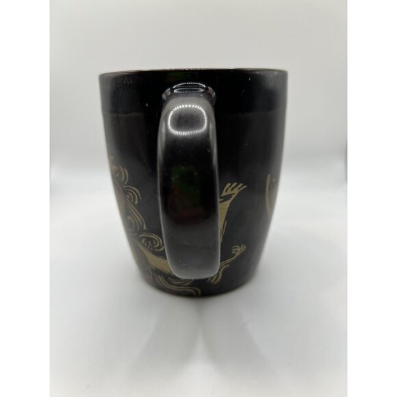 Starbucks Brown & Gold Siren Mermaid 2012 Anniversary Collectible Mug Coffee Tea - Picture 4 of 7